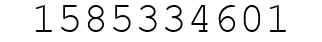 Number 1585334601.
