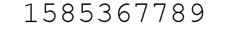 Number 1585367789.