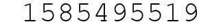 Number 1585495519.