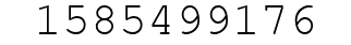 Number 1585499176.