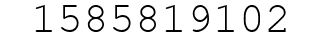 Number 1585819102.
