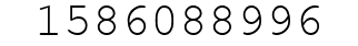 Number 1586088996.