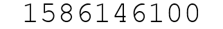 Number 1586146100.
