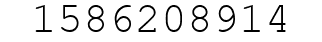 Number 1586208914.