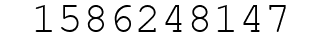 Number 1586248147.