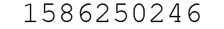 Number 1586250246.