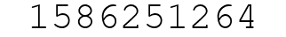 Number 1586251264.