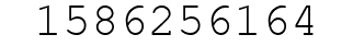 Number 1586256164.