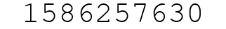 Number 1586257630.