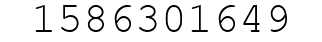Number 1586301649.