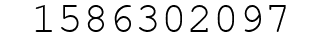Number 1586302097.