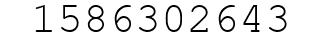 Number 1586302643.