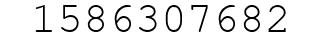 Number 1586307682.