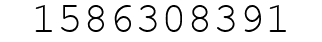 Number 1586308391.
