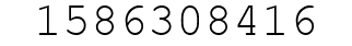 Number 1586308416.