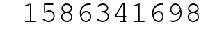 Number 1586341698.