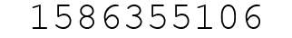 Number 1586355106.