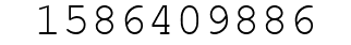 Number 1586409886.