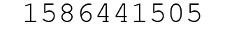 Number 1586441505.