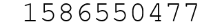 Number 1586550477.