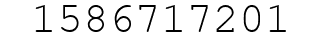 Number 1586717201.
