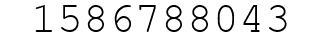 Number 1586788043.