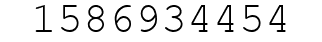 Number 1586934454.
