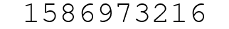 Number 1586973216.