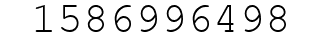 Number 1586996498.