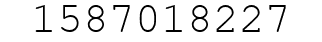 Number 1587018227.