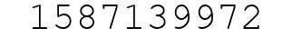 Number 1587139972.