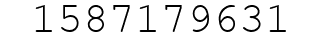 Number 1587179631.