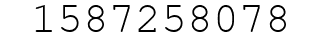 Number 1587258078.