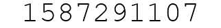 Number 1587291107.