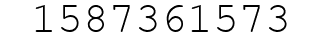 Number 1587361573.