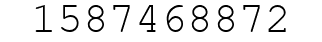 Number 1587468872.