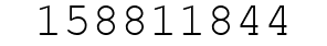 Number 158811844.