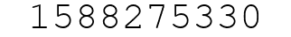 Number 1588275330.