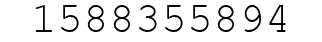Number 1588355894.