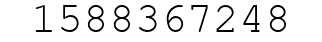 Number 1588367248.