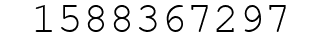 Number 1588367297.