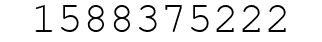 Number 1588375222.