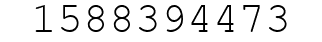 Number 1588394473.