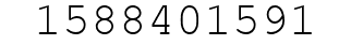 Number 1588401591.
