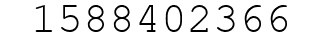 Number 1588402366.