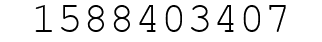 Number 1588403407.
