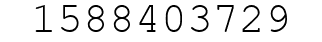 Number 1588403729.