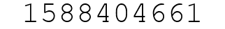 Number 1588404661.