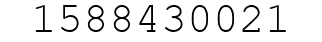 Number 1588430021.