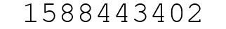 Number 1588443402.
